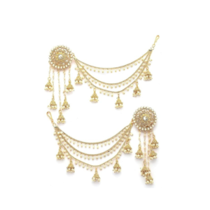 Sukkhi Creative Traditional Indian Fashion Gold Plated Multi Layer Pearls
