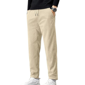 Relaxed Fit Stretch Waist Trousers