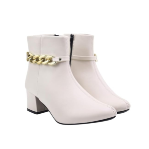 Women's Synthetic Leather Ankle Boots