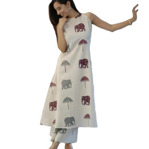 ANNI DESIGNER Women's Ethnic Co-Ord Set