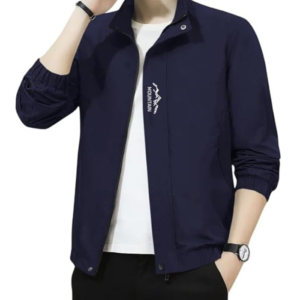Men's Lightweight Casual Zip-Up Jacket