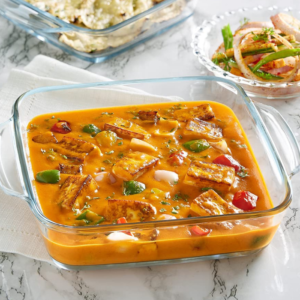 Borosil Baking & Serving Dish with Handle